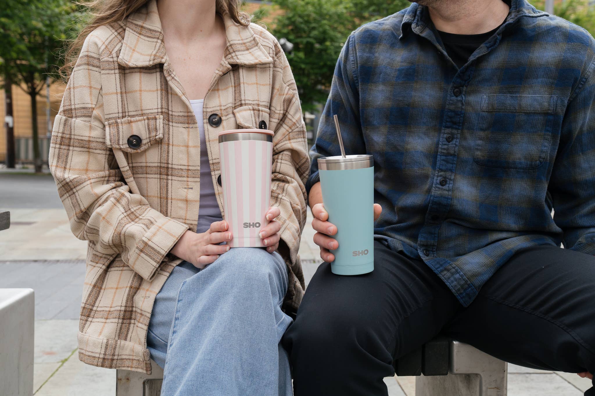 SHO - Calix┃Insulated Reusable Coffee Cup: Colours / Vintage Rose / 500ml