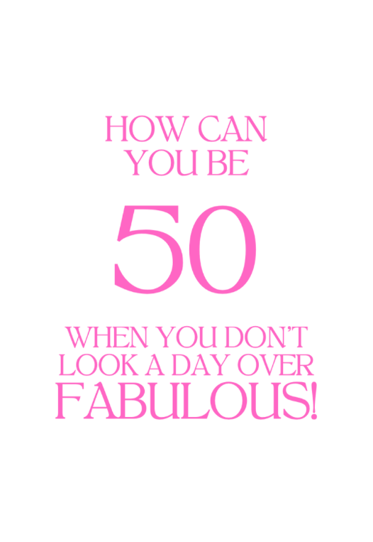 Petimo - Quip 50 Don't Look A Day Over Fabulous Birthday Card - More Than Just a Gift | Narborough Hall