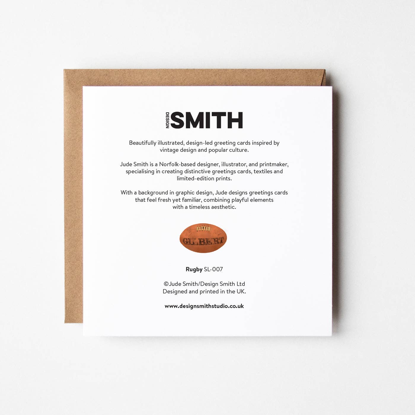 Rugby Design Smith Card