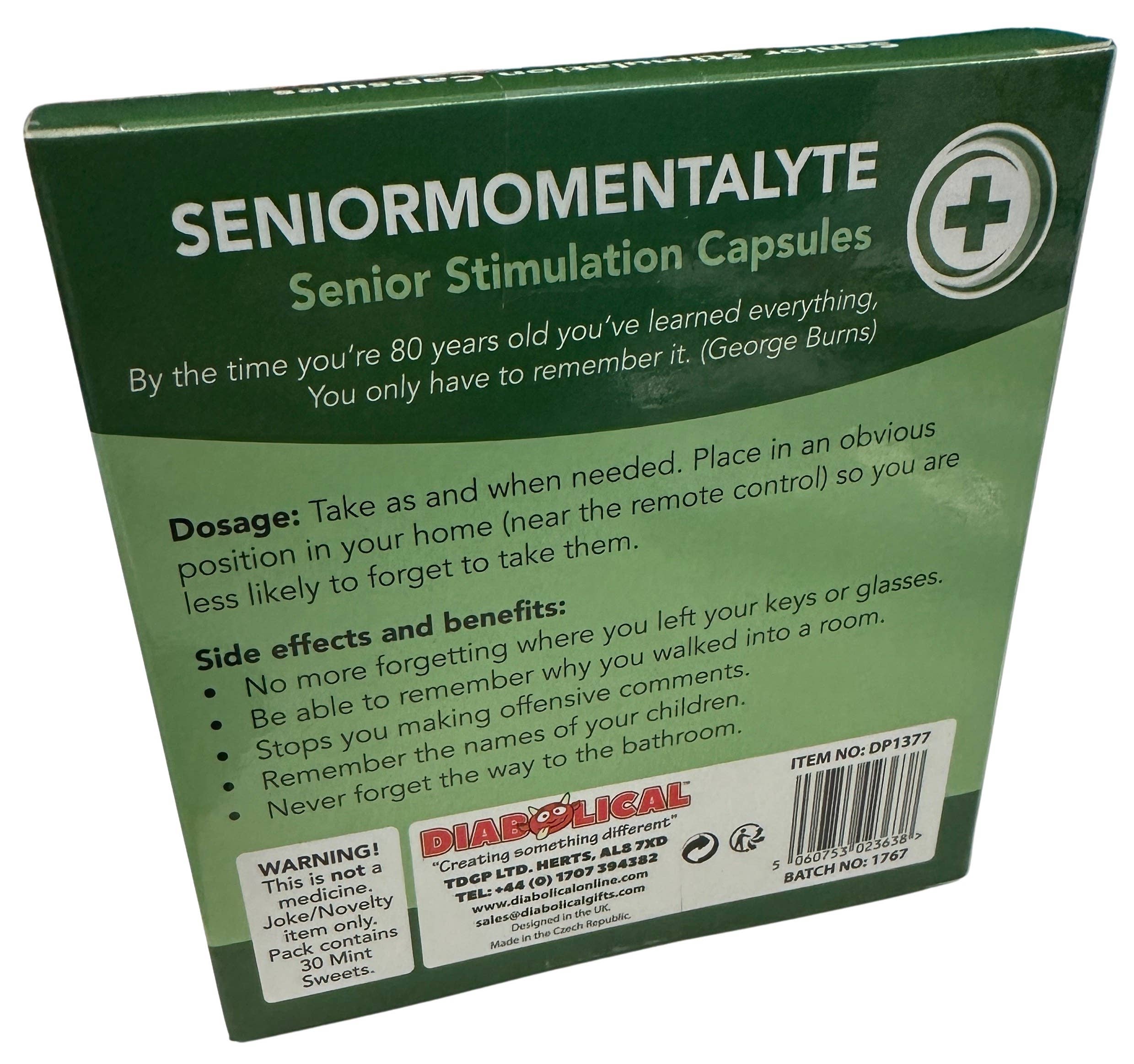 Seniormomentalyte Candy Mint Pills - More Than Just a Gift | Narborough Hall
