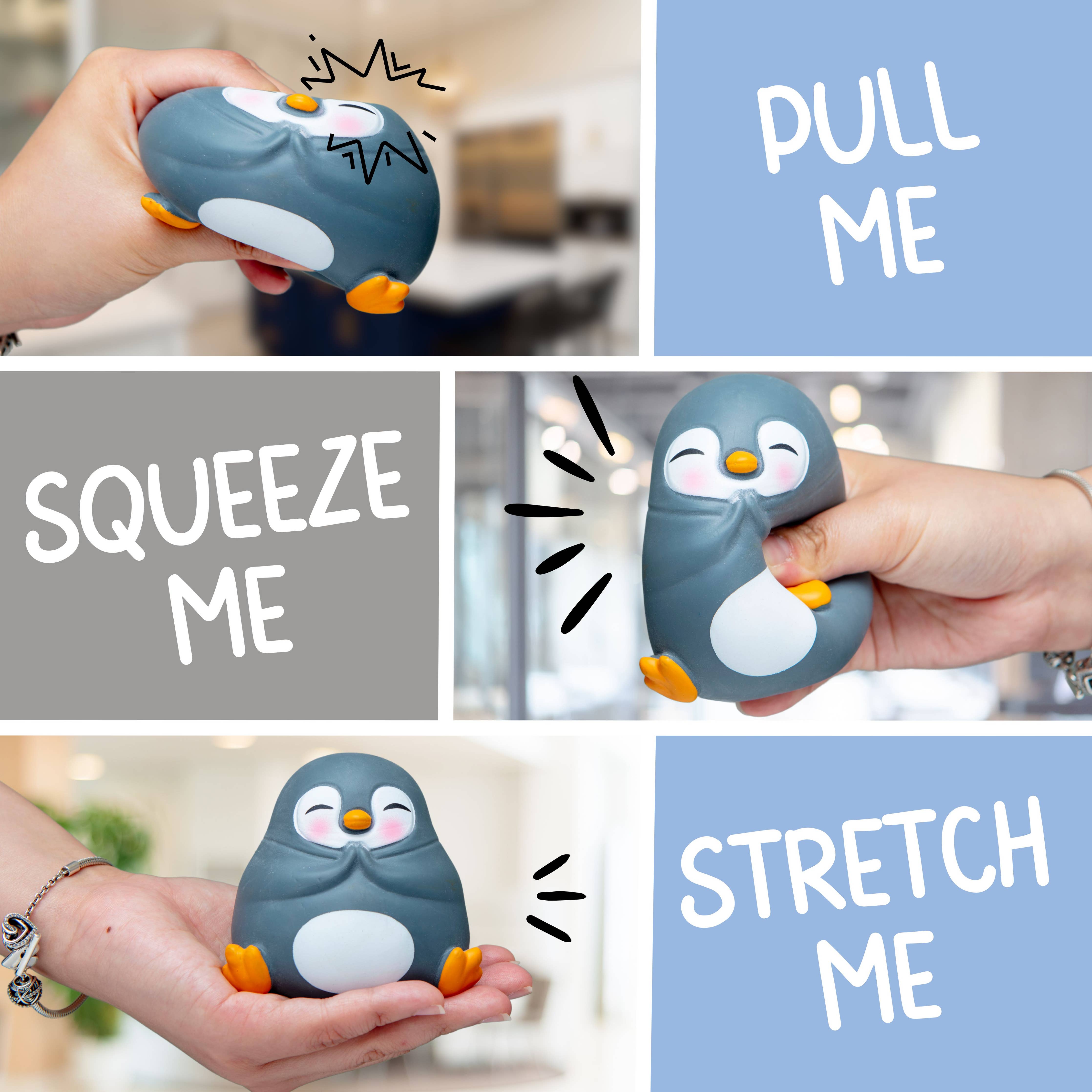 Zenguin Fidget/Stress Toy - Novelty Stocking Filler Gift