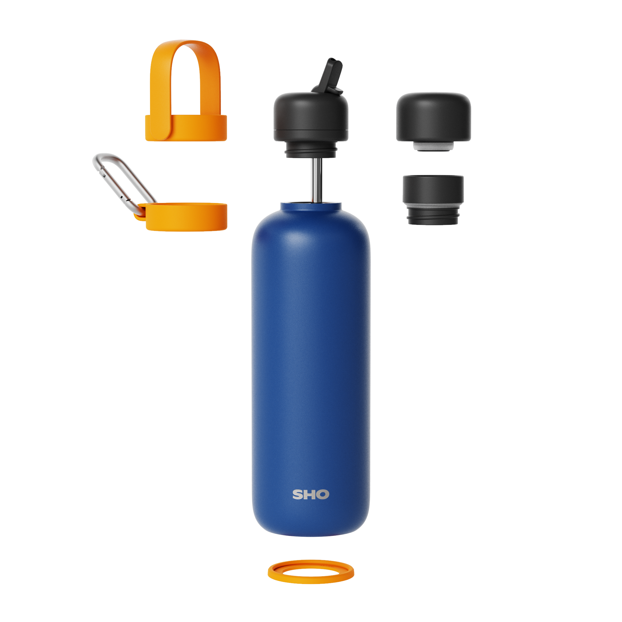 SHO - Newt┃Premium Insulated Water Bottle: Storm Loop / 500ml