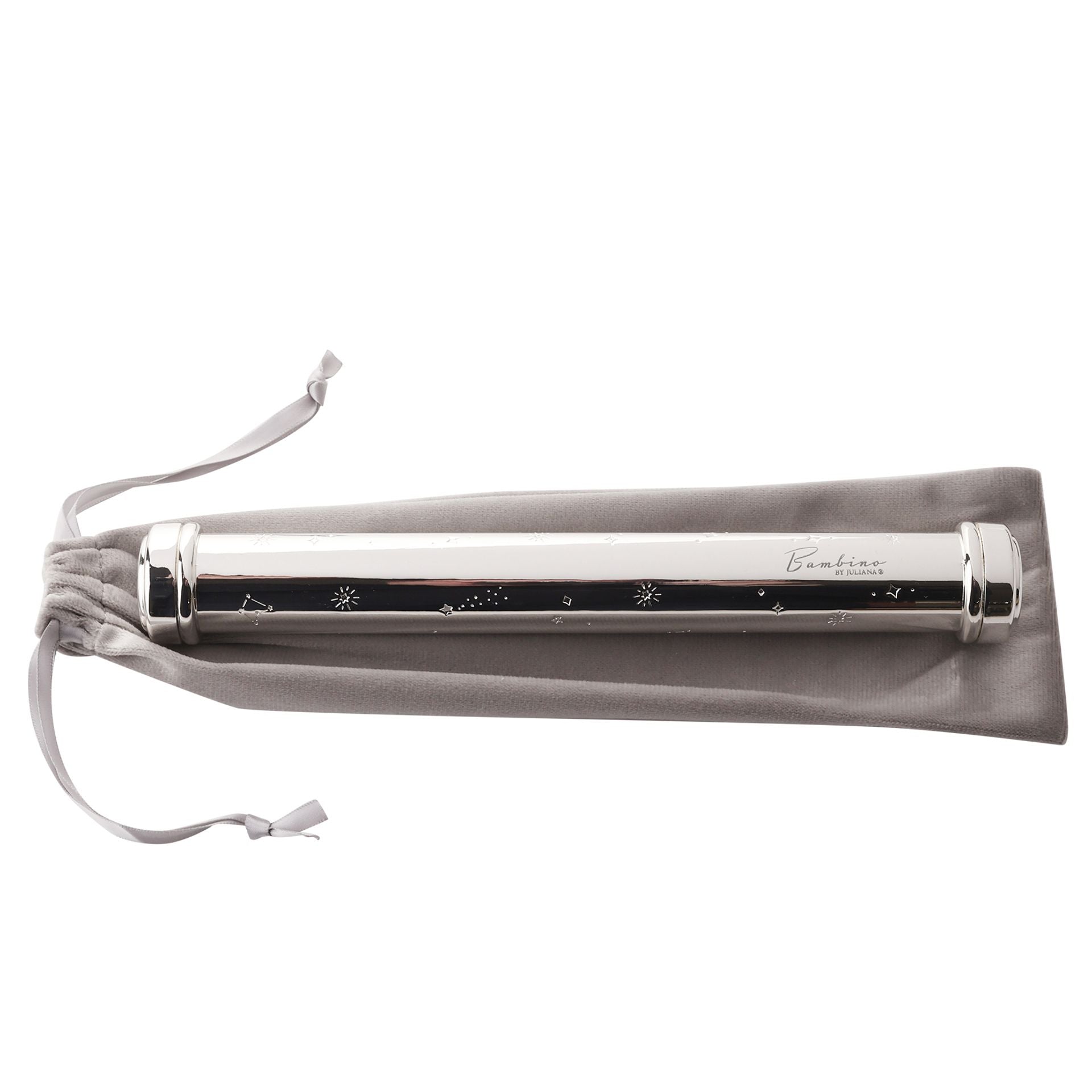 Bambino Silver Plated Celestial Certificate Holder - More Than Just a Gift | Narborough Hall