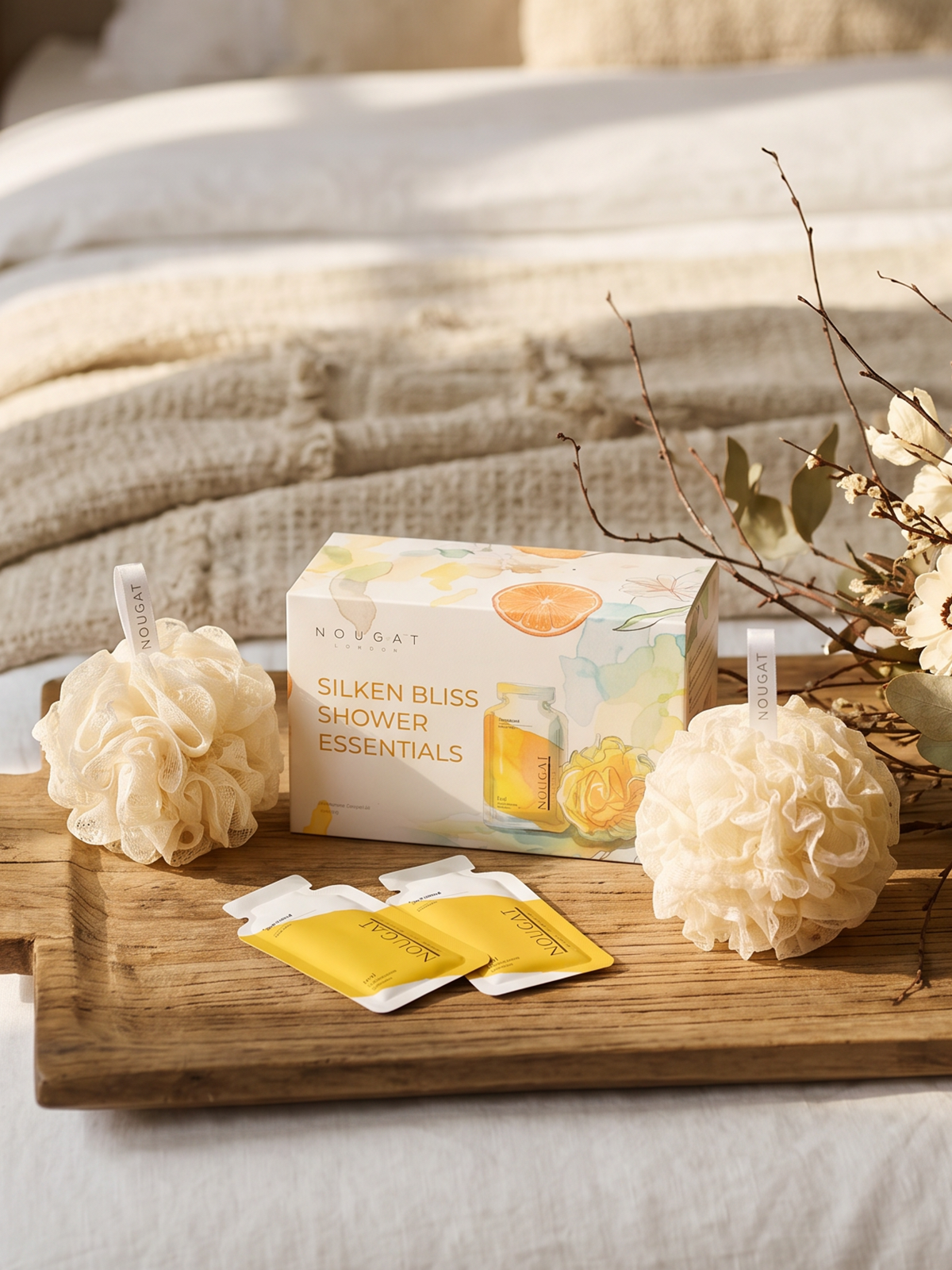 Nougat London - Nougat London Silken Bliss Shower Essentials (Gift Set of 4)