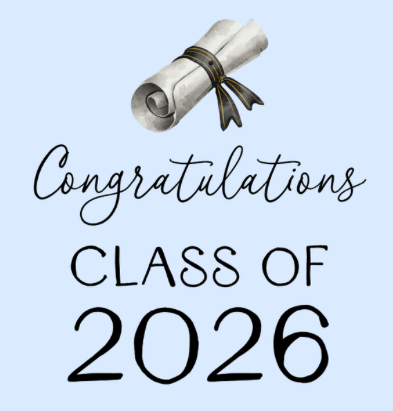 Petimo - Studio Congratulations Class of 2026 Card