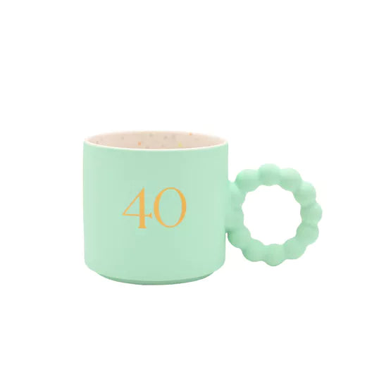 Confetti 40th Birthday Mug - More Than Just a Gift | Narborough Hall