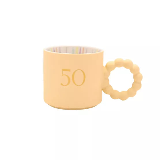 Confetti 50th Birthday Mug - More Than Just a Gift | Narborough Hall