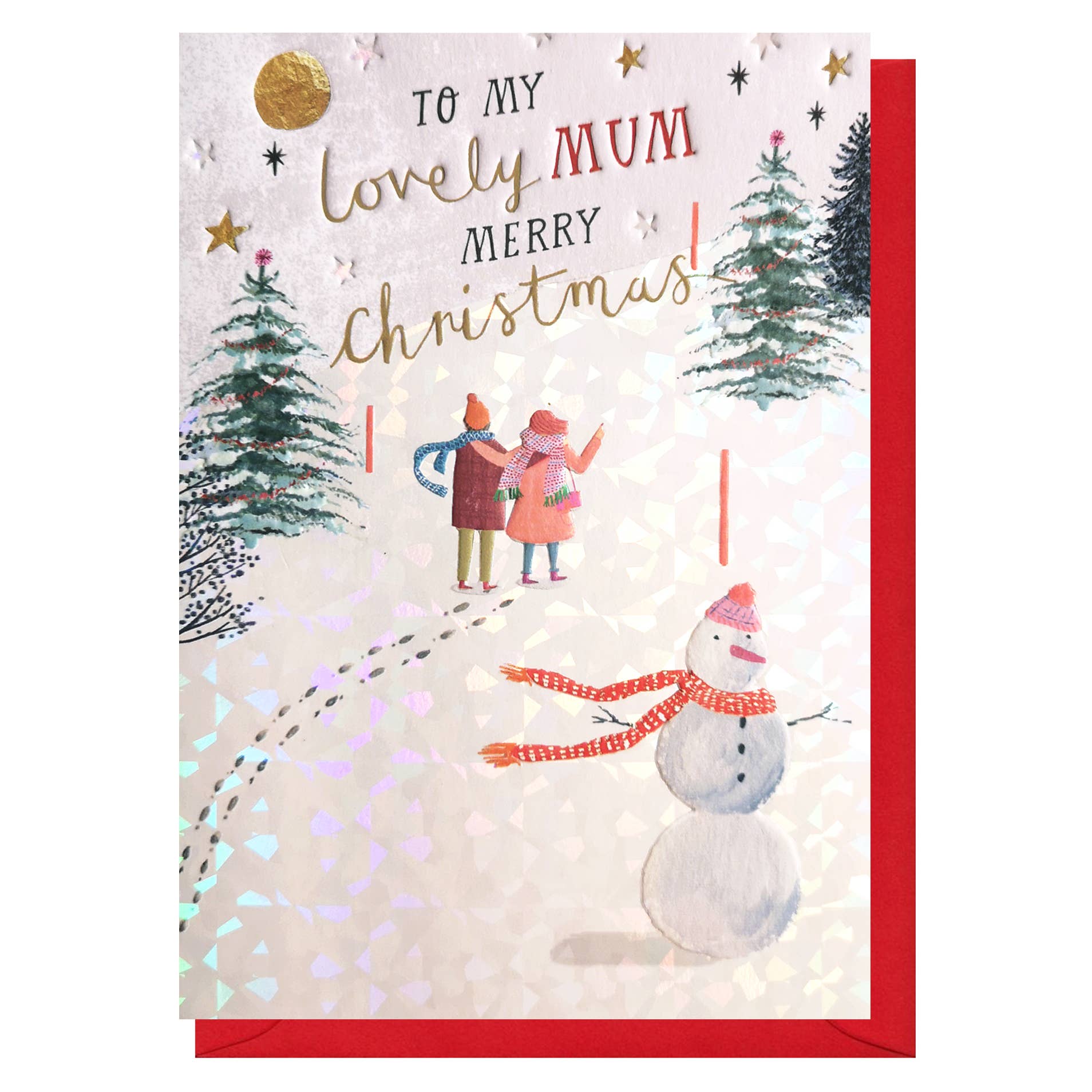 Louise Tiler - Lovely Mum Christmas Card