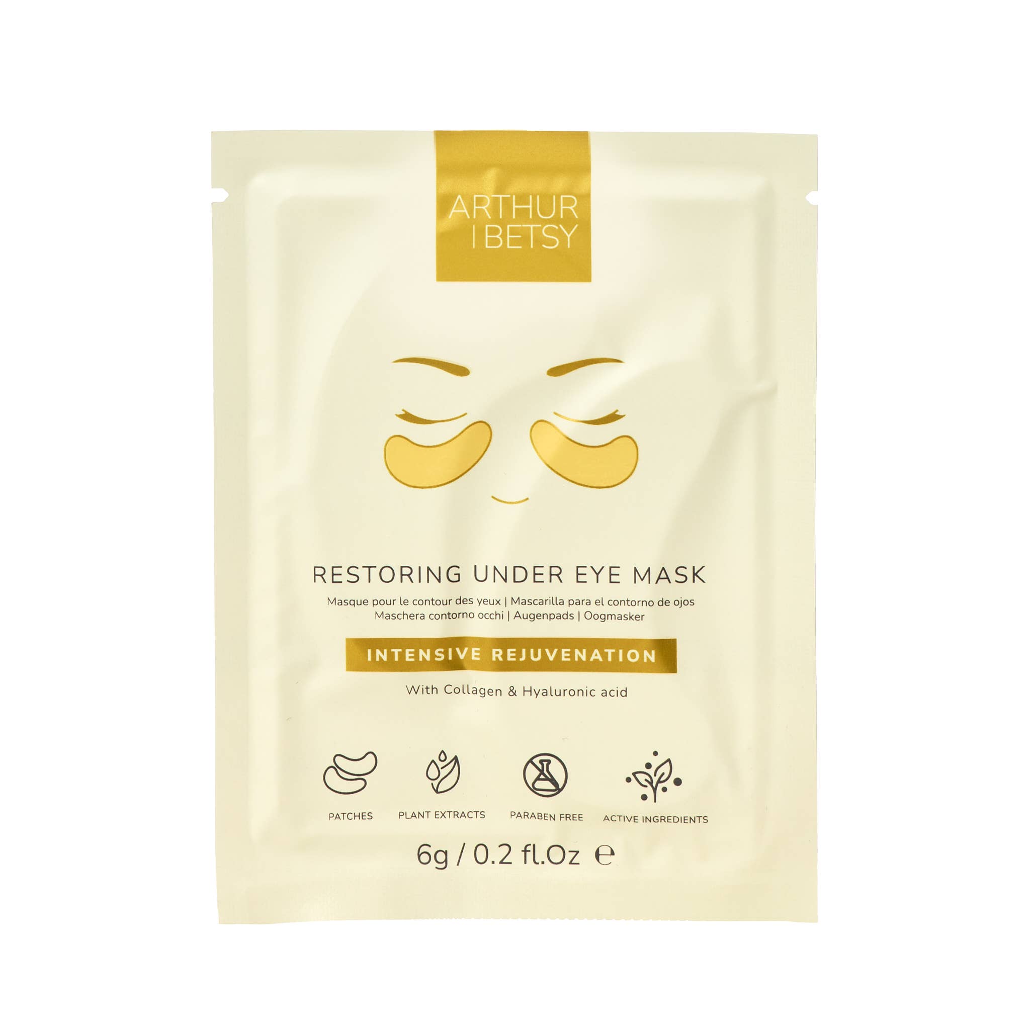 Arthur Betsy - Gold Collagen Under Eye Patches - More Than Just a Gift | Narborough Hall