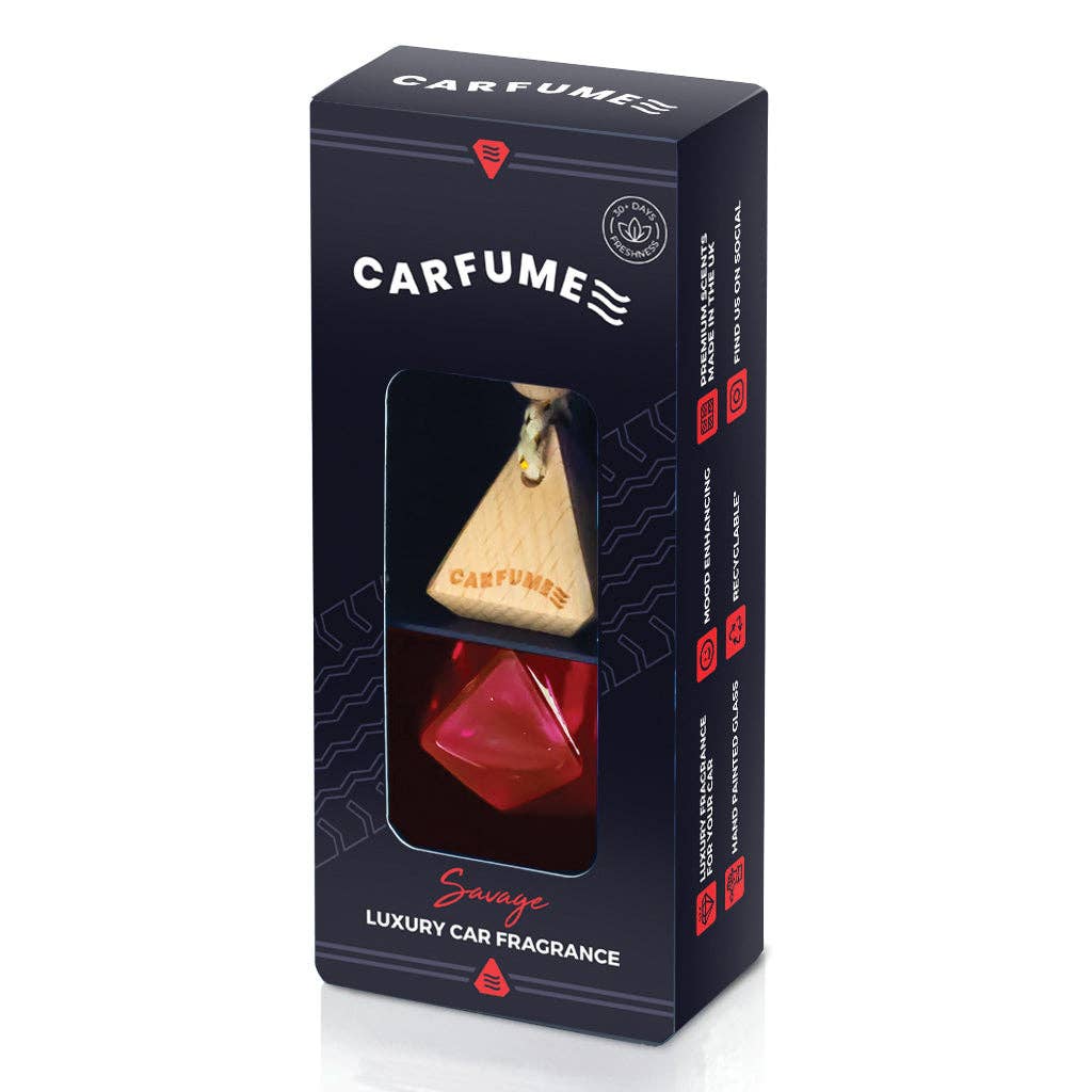Carfume - Carfume Car Air Freshener - Red Original Savage - More Than Just a Gift | Narborough Hall