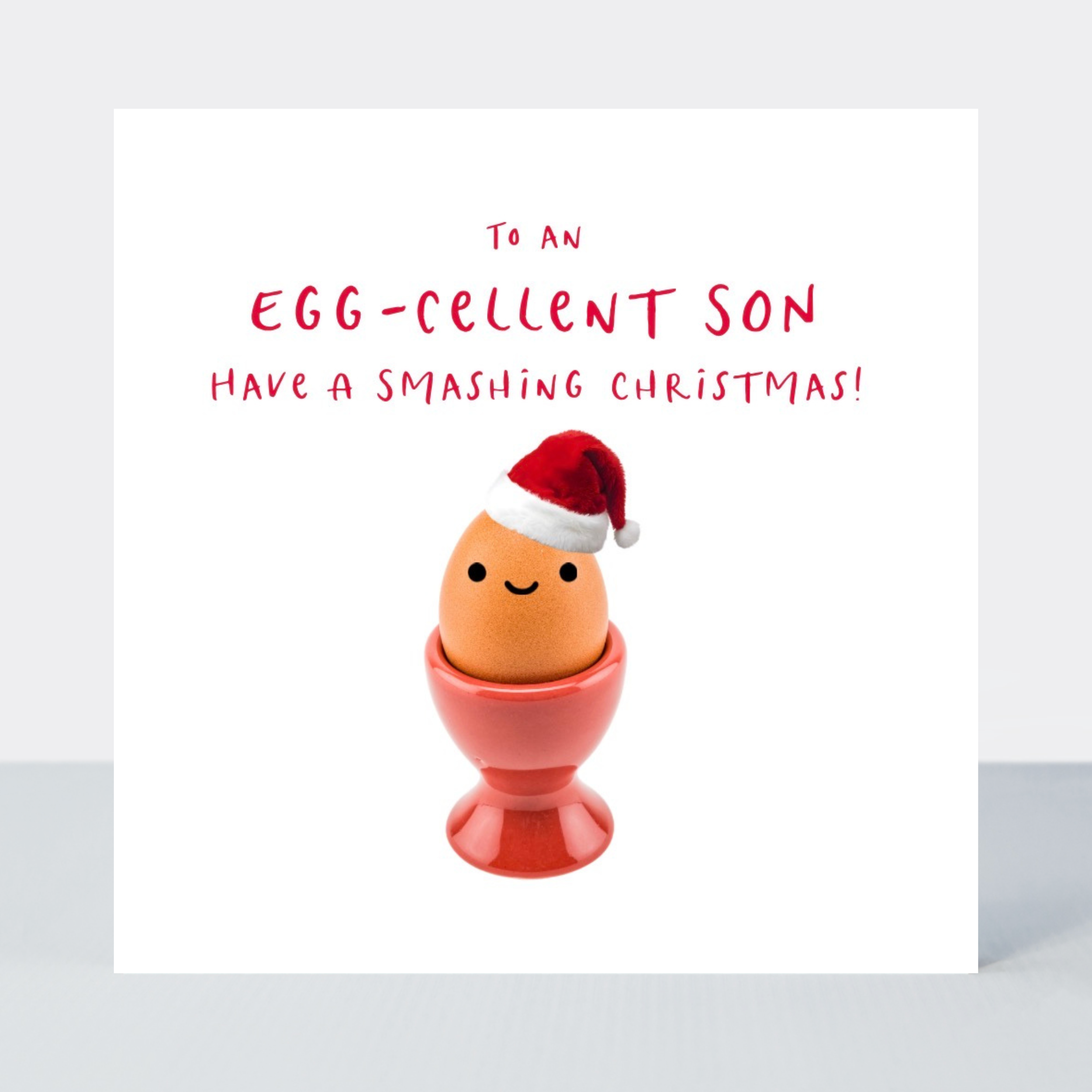 Petimo - Egg-cellent Son Smashing Christmas Better Together Card