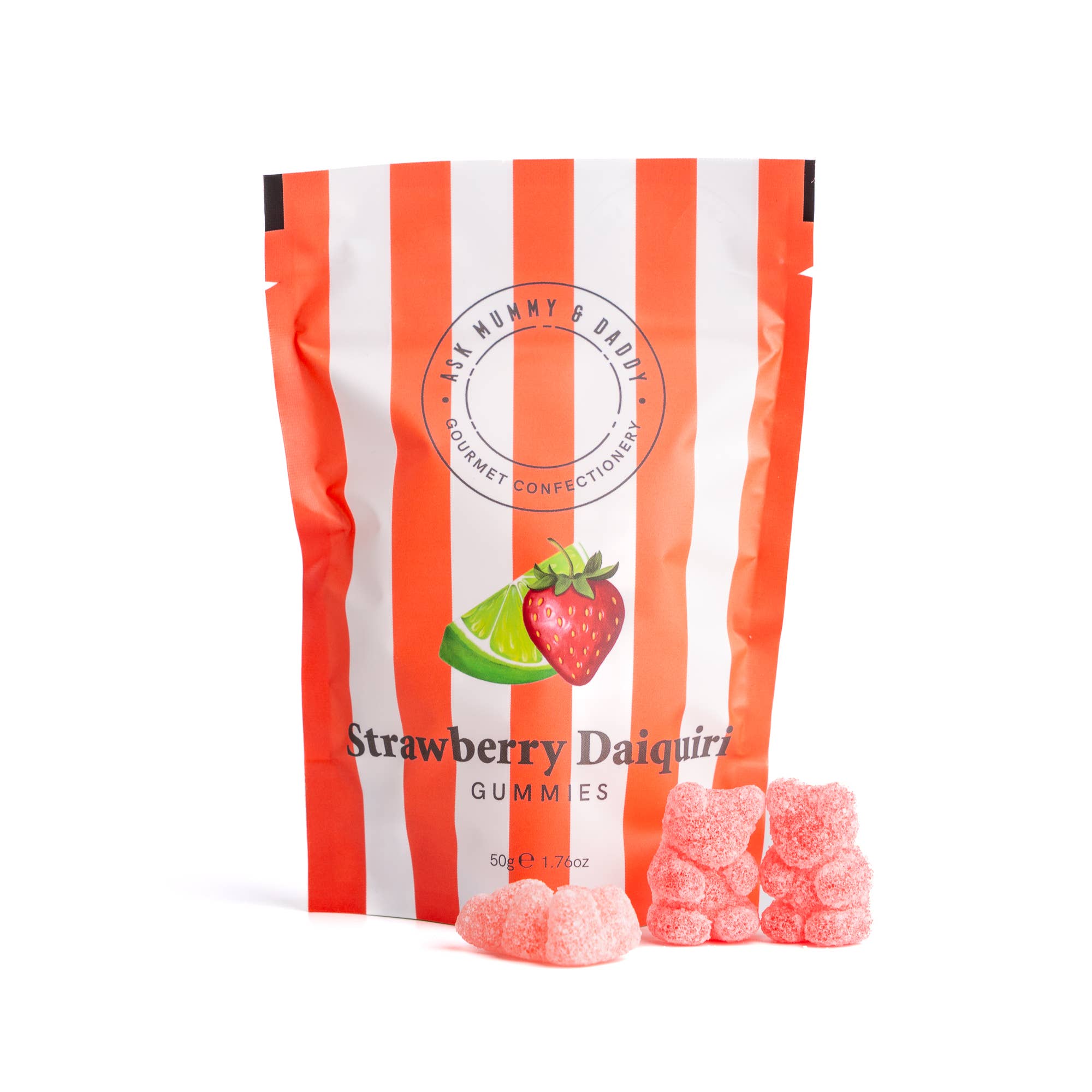 Ask Mummy & Daddy - Strawberry Daiquiri Cocktail Gummies - More Than Just a Gift | Narborough Hall