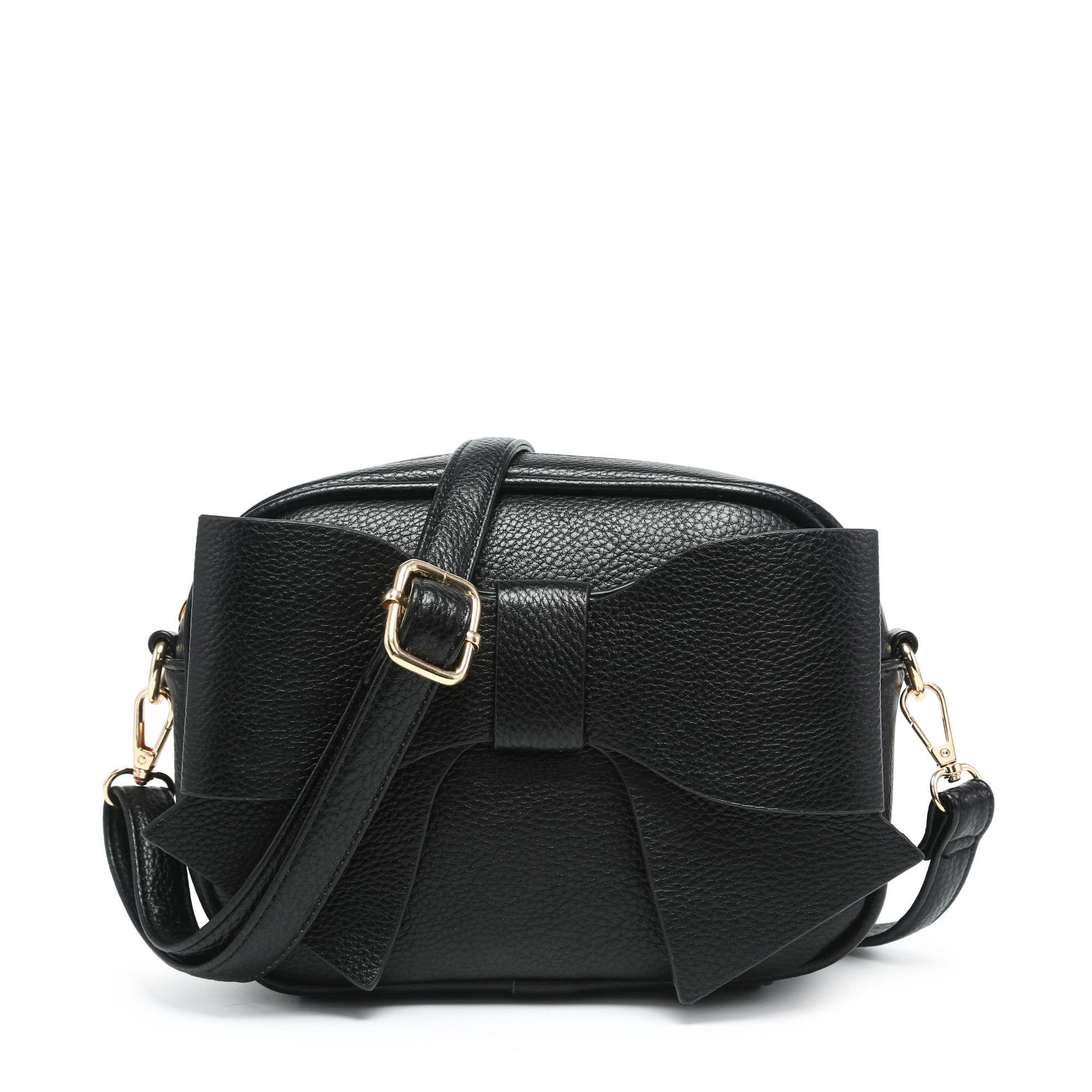 Beau Pink Crossbody Bow Bag