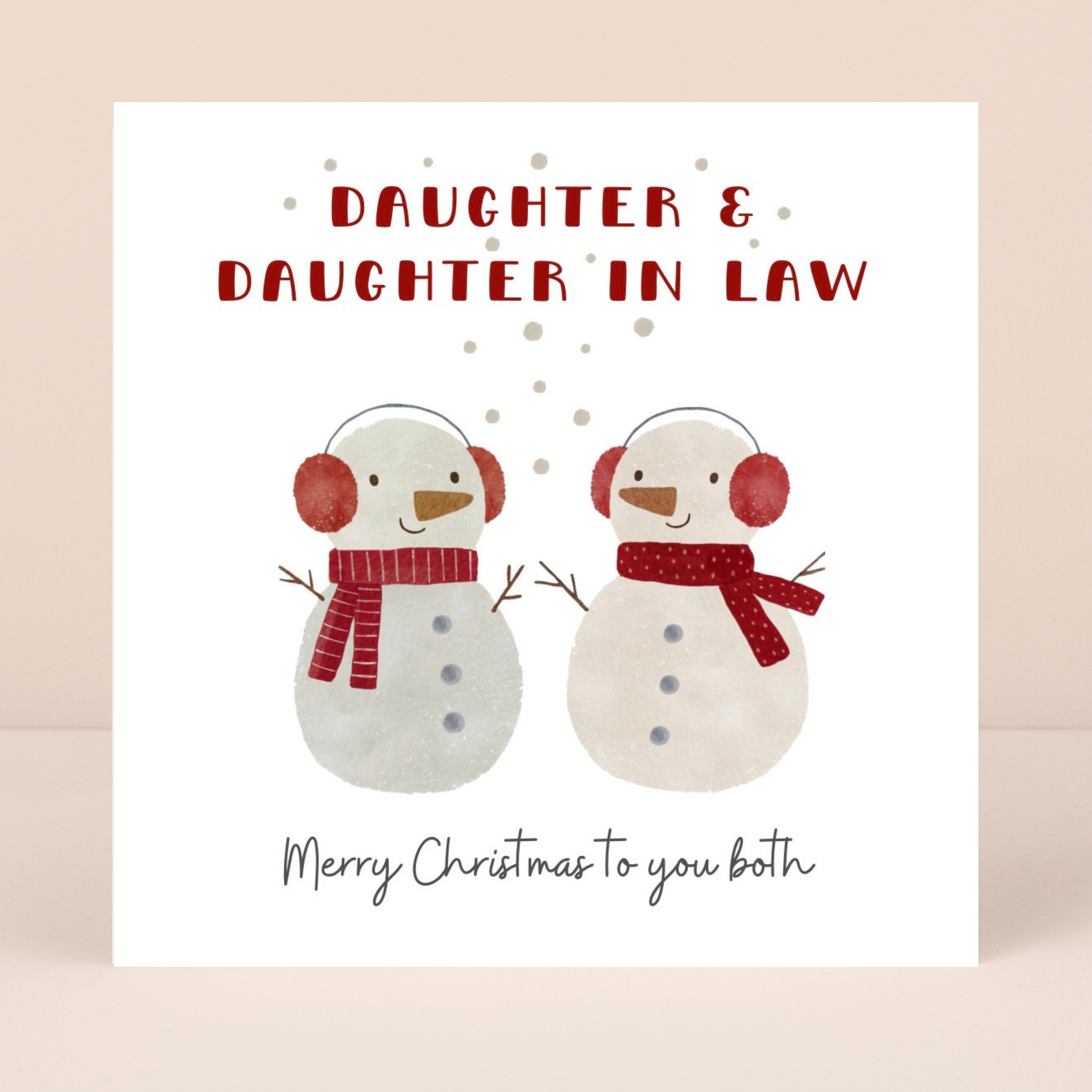 Petimo - Daughter & Daughter-in-Law Holly Jolly Christmas Card