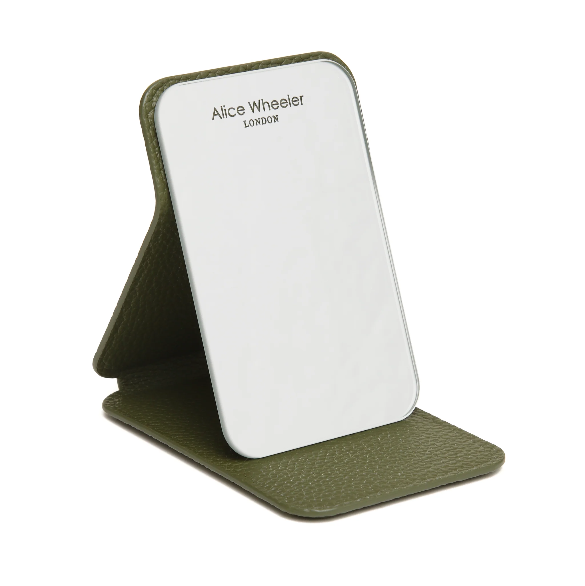 Alice Wheeler Olive Mini Folding Mirror