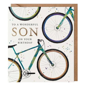 Pick 'N' Mix Son Bicycle Birthday Card - More Than Just a Gift | Narborough Hall