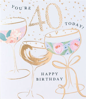 Pink Lemonade 40 Today Card - More Than Just a Gift | Narborough Hall