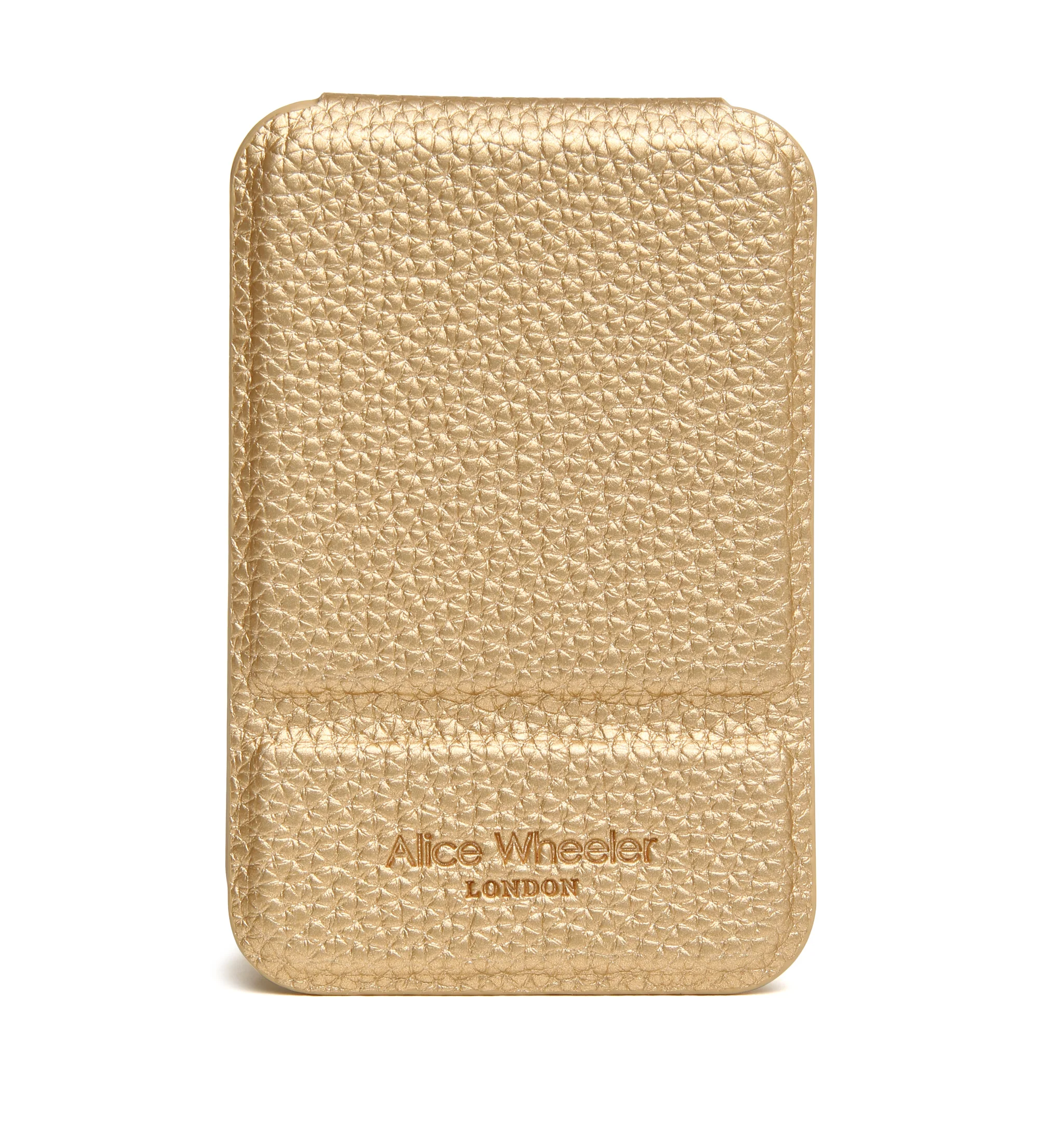 Alice Wheeler Gold Mini Folding Mirror