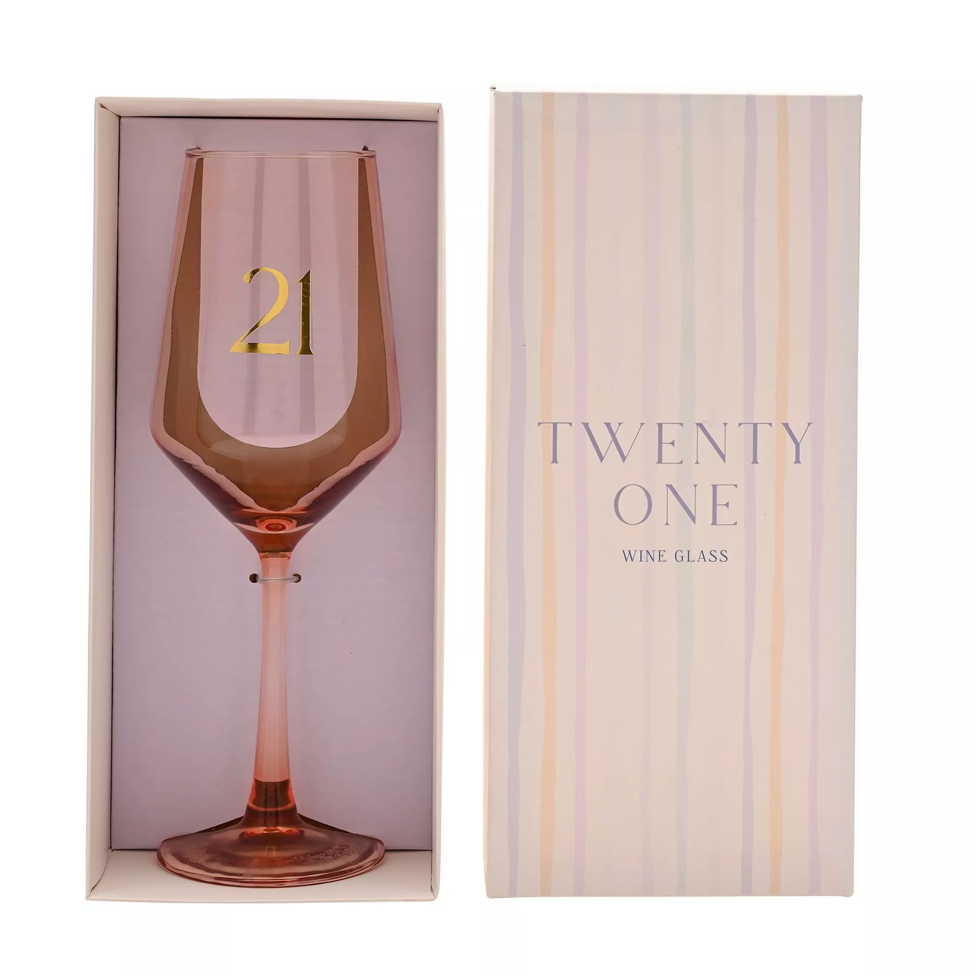 Confetti 21st Birthday Wine Glass - More Than Just a Gift | Narborough Hall