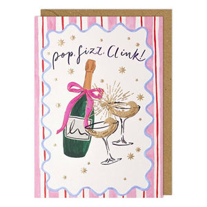 Genevieve Pop Fizz Clink Card - More Than Just a Gift | Narborough Hall