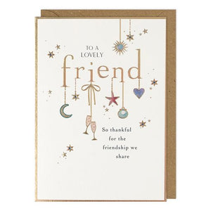 Starlet Lovely Friend Birthday Card - More Than Just a Gift | Narborough Hall