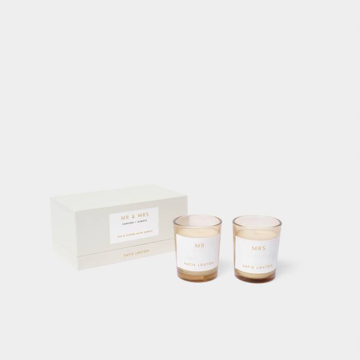 Katie Loxton Mr & Mrs Candle Duo - More Than Just a Gift | Narborough Hall