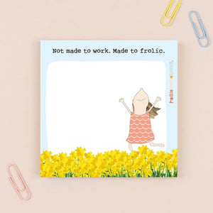 Rosie Made A Thing Frolic Sticky Jots - More Than Just a Gift | Narborough Hall