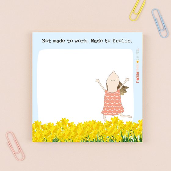 Rosie Made A Thing Frolic Sticky Jots - More Than Just a Gift | Narborough Hall