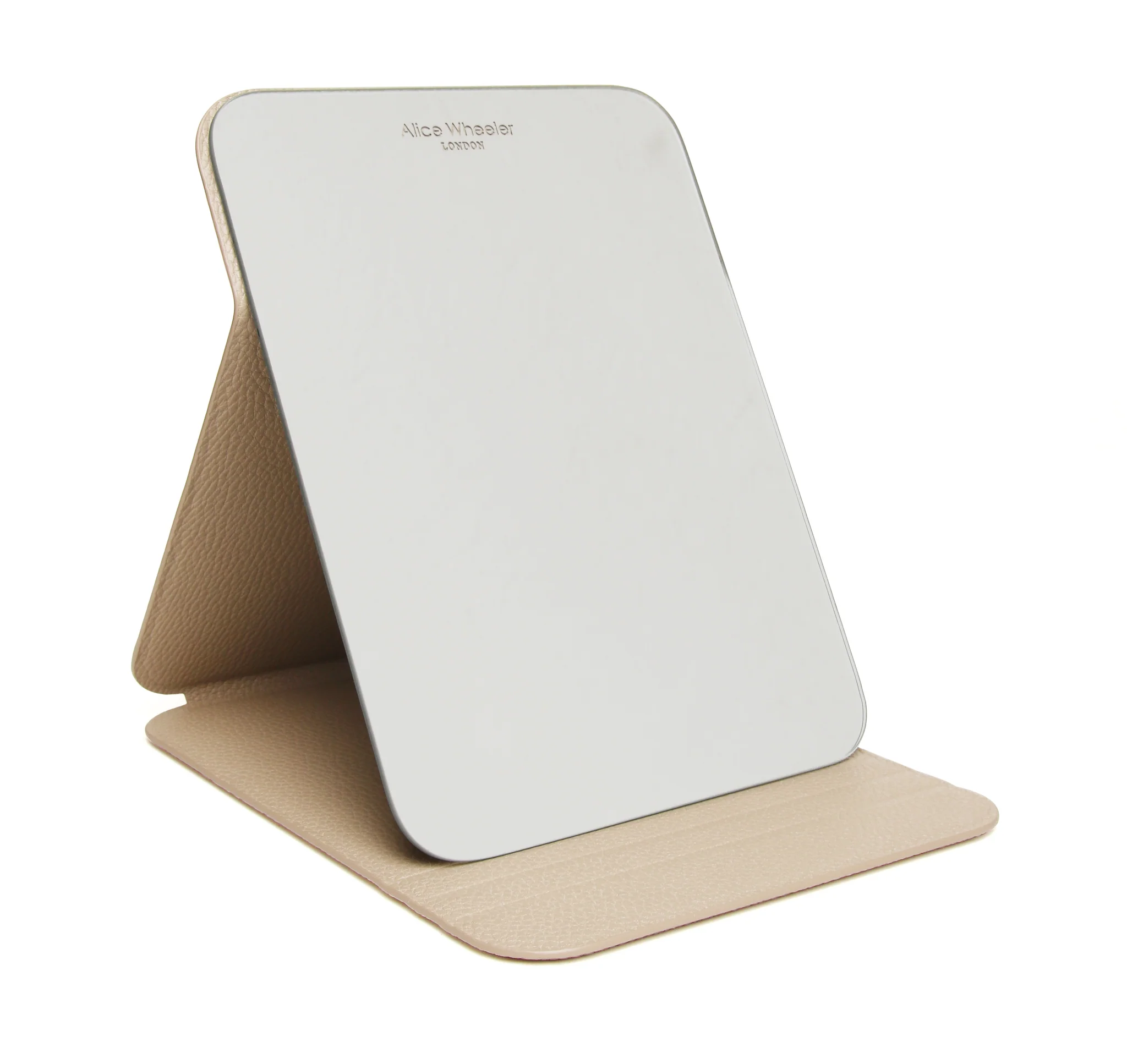 Alice Wheeler Stone Folding Travel Mirror