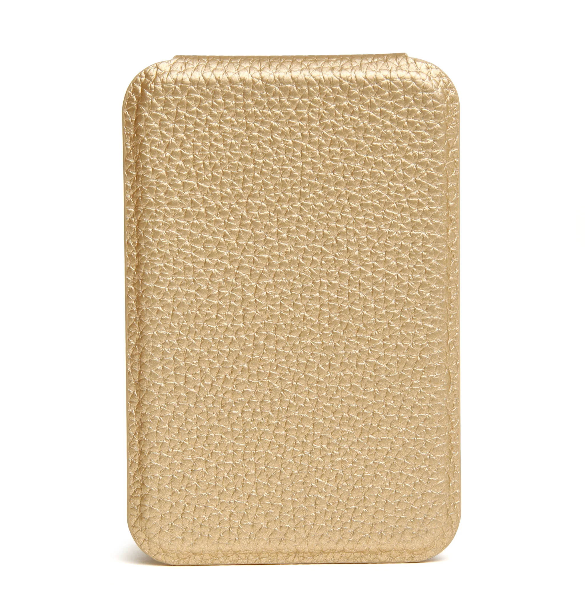 Alice Wheeler Gold Mini Folding Mirror