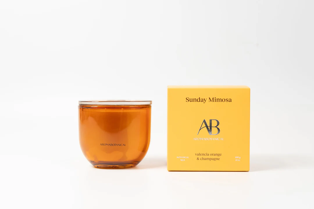 Aromabotanical Candle - Sunday Mimosa - More Than Just a Gift | Narborough Hall