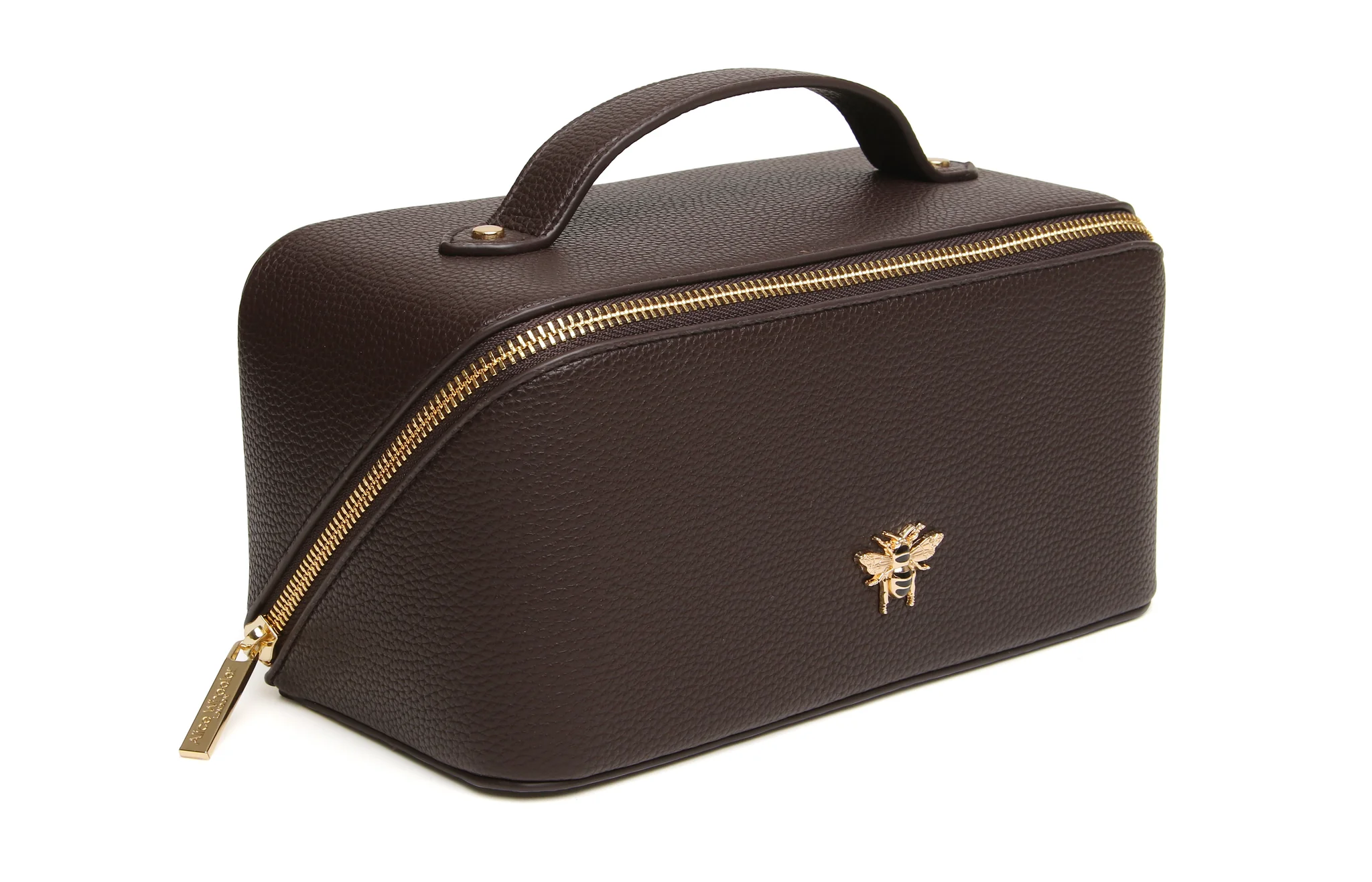 Alice Wheeler Chocolate Train Case