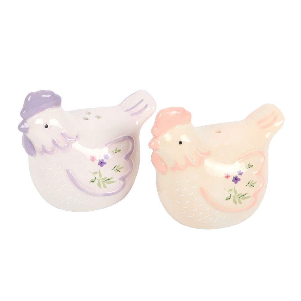 Hen Shaped Salt & Pepper Shakers - More Than Just a Gift | Narborough Hall