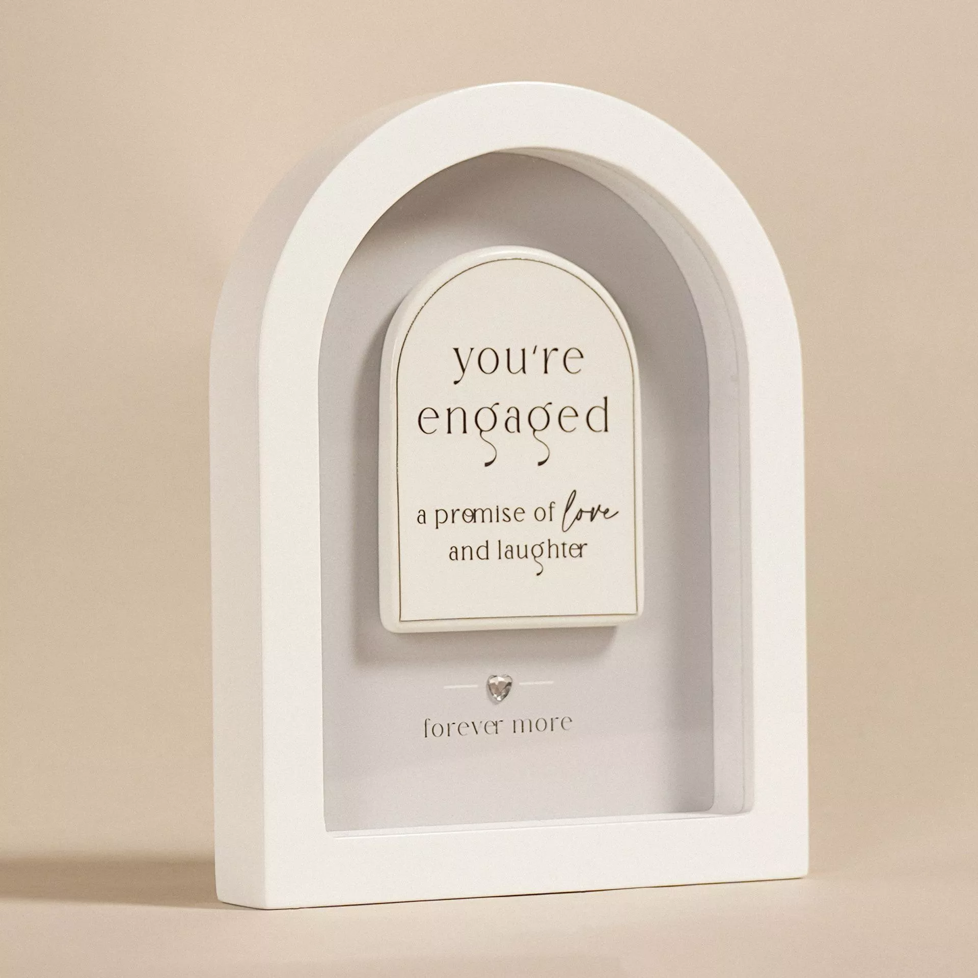 Amore Arch Plaque - Engaged - More Than Just a Gift | Narborough Hall