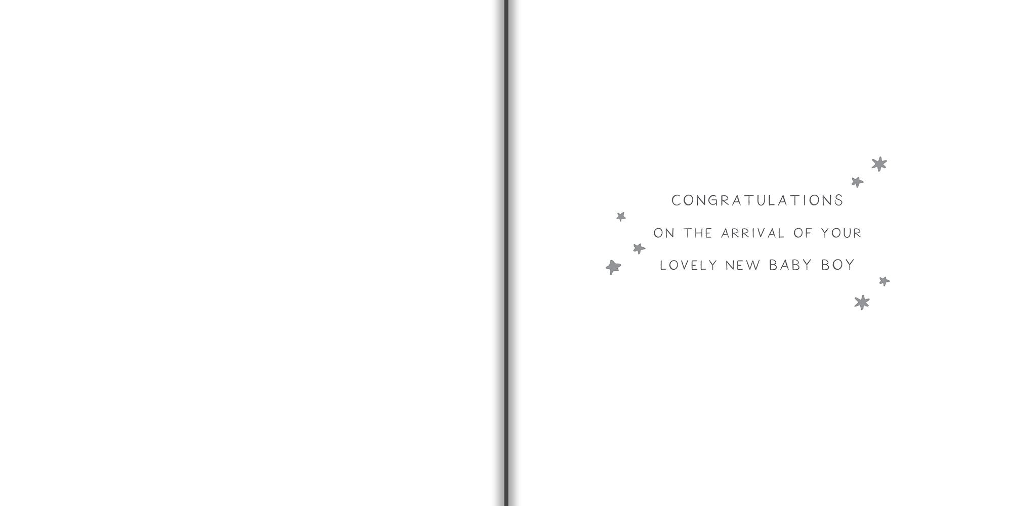 Ciao Bella Baby Boy Card - More Than Just a Gift | Narborough Hall