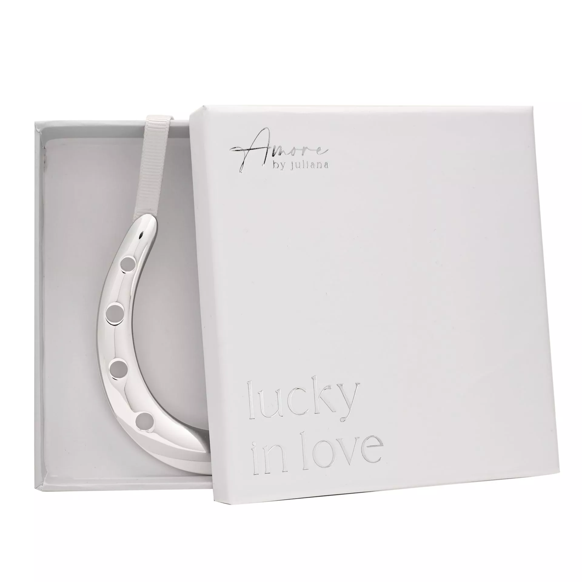 Amore Silver Plated Horseshoe - More Than Just a Gift | Narborough Hall