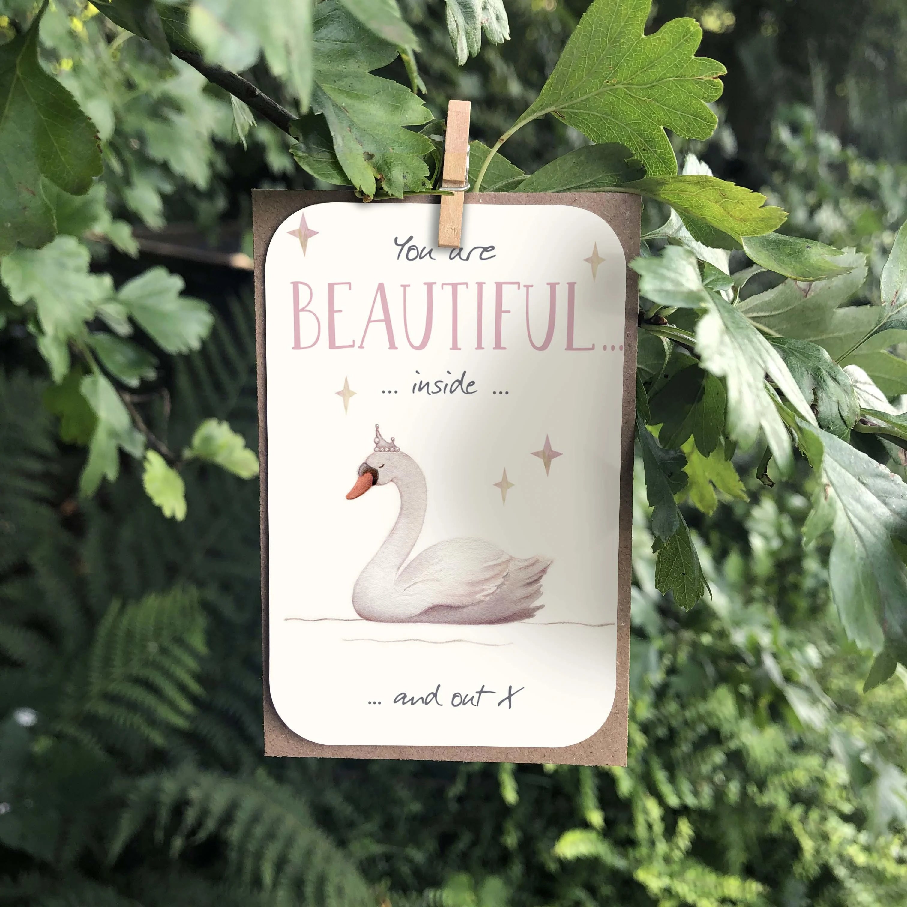 Ginger Betty Beautiful Inside and Out Wallet Card