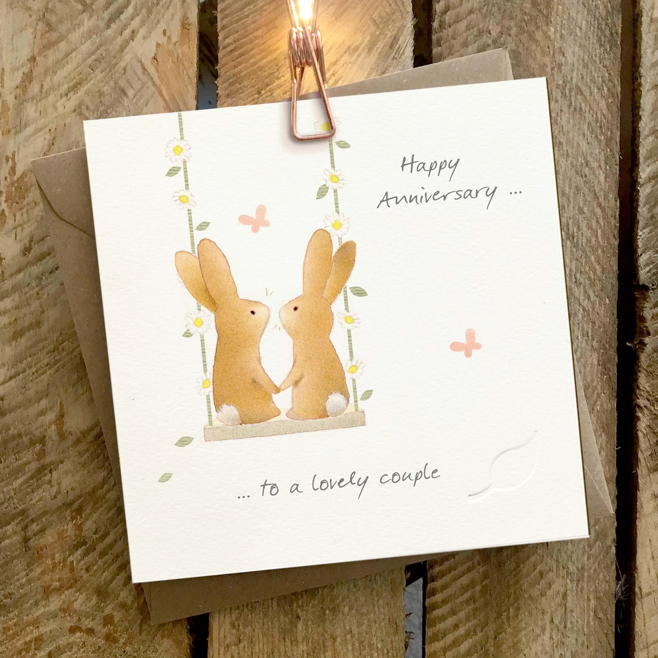 Ginger Betty Owl's Nest Lovely Couple Anniversary Card - More Than Just a Gift | Narborough Hall