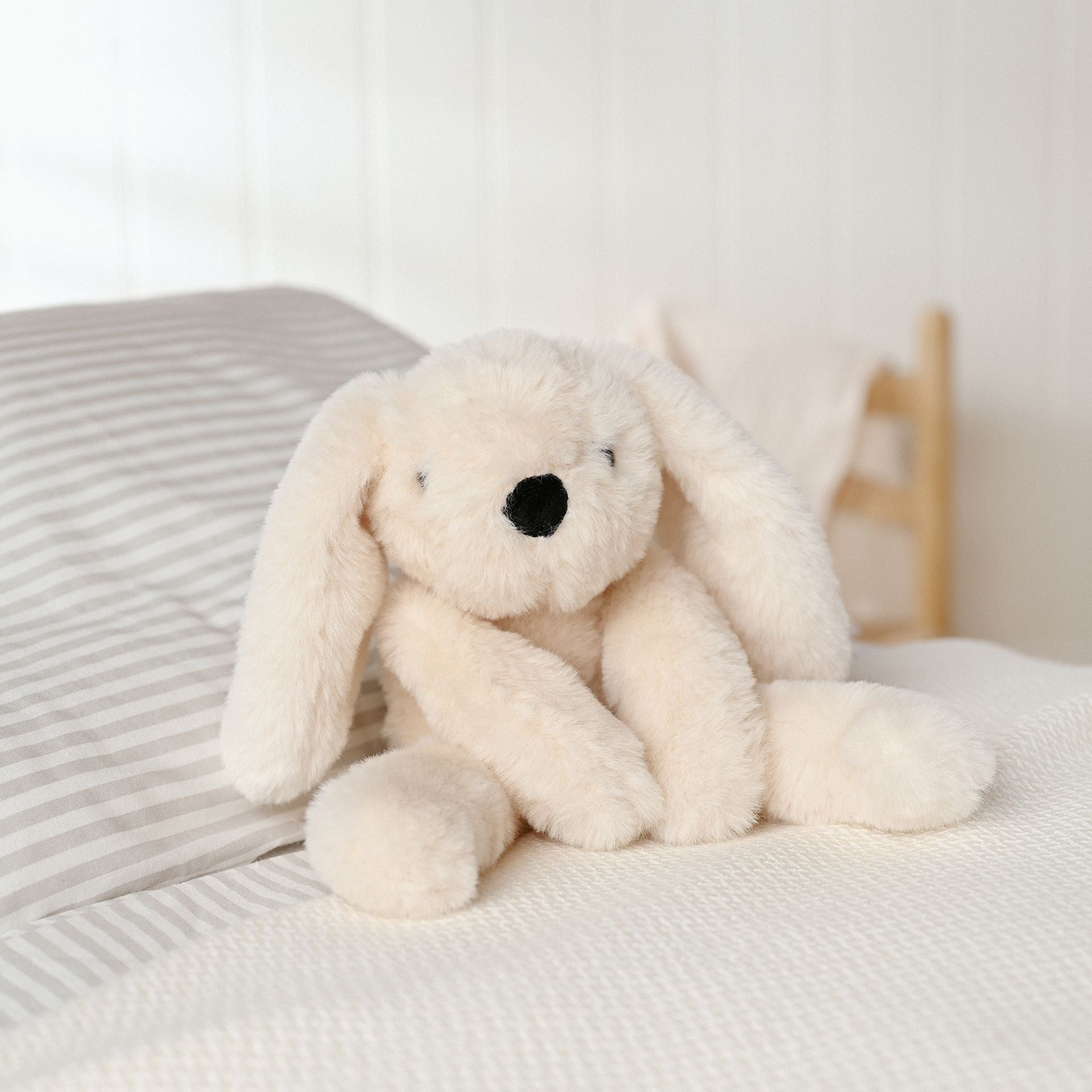 Talia The Plush Long Legged Cream Bunny - 35cm - More Than Just a Gift | Narborough Hall