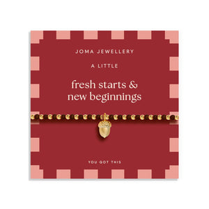 Joma Jewellery Autumn'S Calling A Little Fresh Starts And New Beginnings bracelet