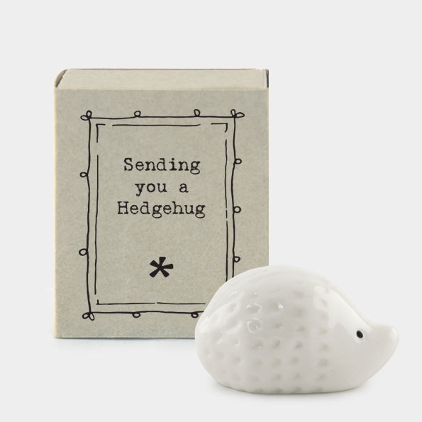 East of India Hedgehog Matchbox Token - More Than Just a Gift | Narborough Hall