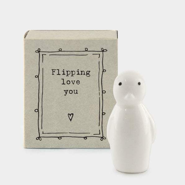 East of India Flipping Love You Matchbox Token - More Than Just a Gift | Narborough Hall