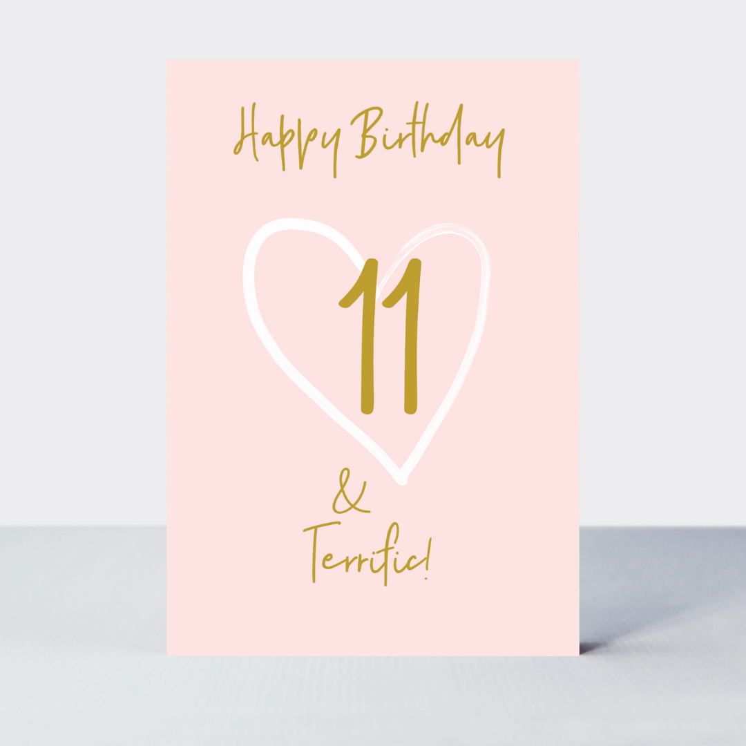 Wonderful You Age 11 Card - Foil - More Than Just a Gift | Narborough Hall