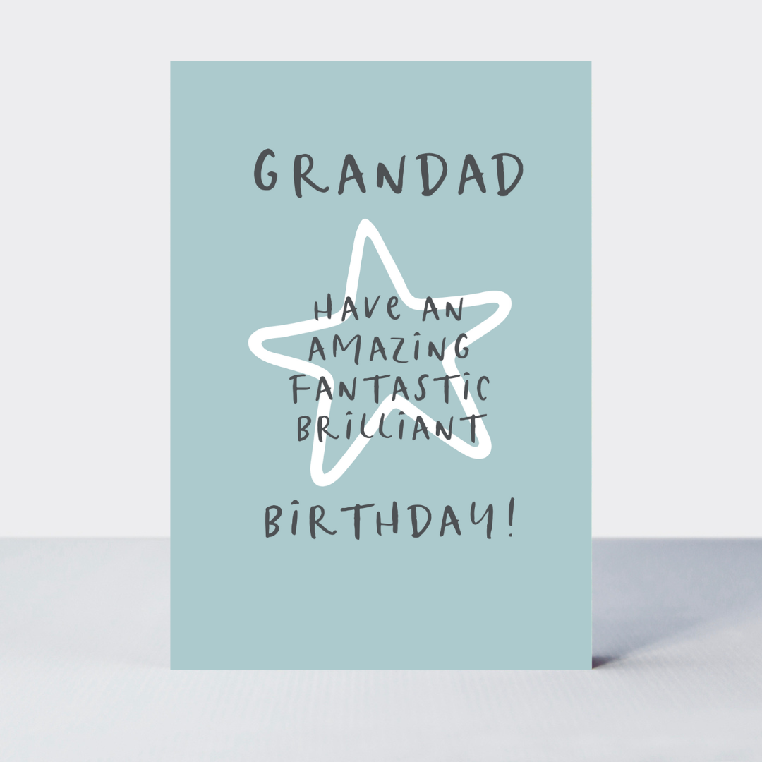 Wonderful You Grandad Birthday Card - More Than Just a Gift | Narborough Hall