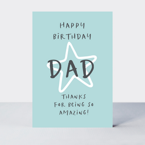 Wonderful You Amazing Dad Birthday Card - More Than Just a Gift | Narborough Hall
