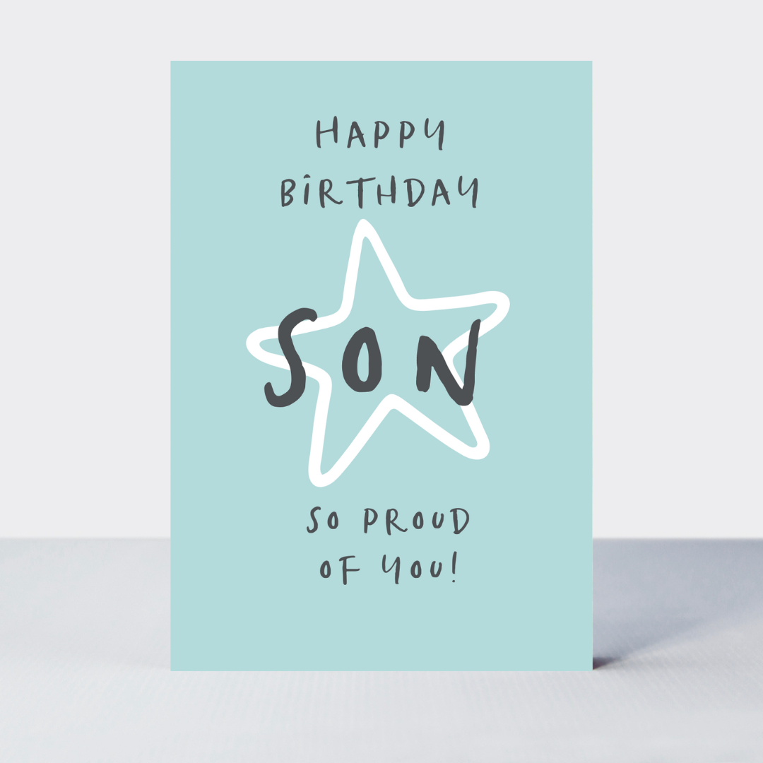 Wonderful You Son Birthday Card - More Than Just a Gift | Narborough Hall