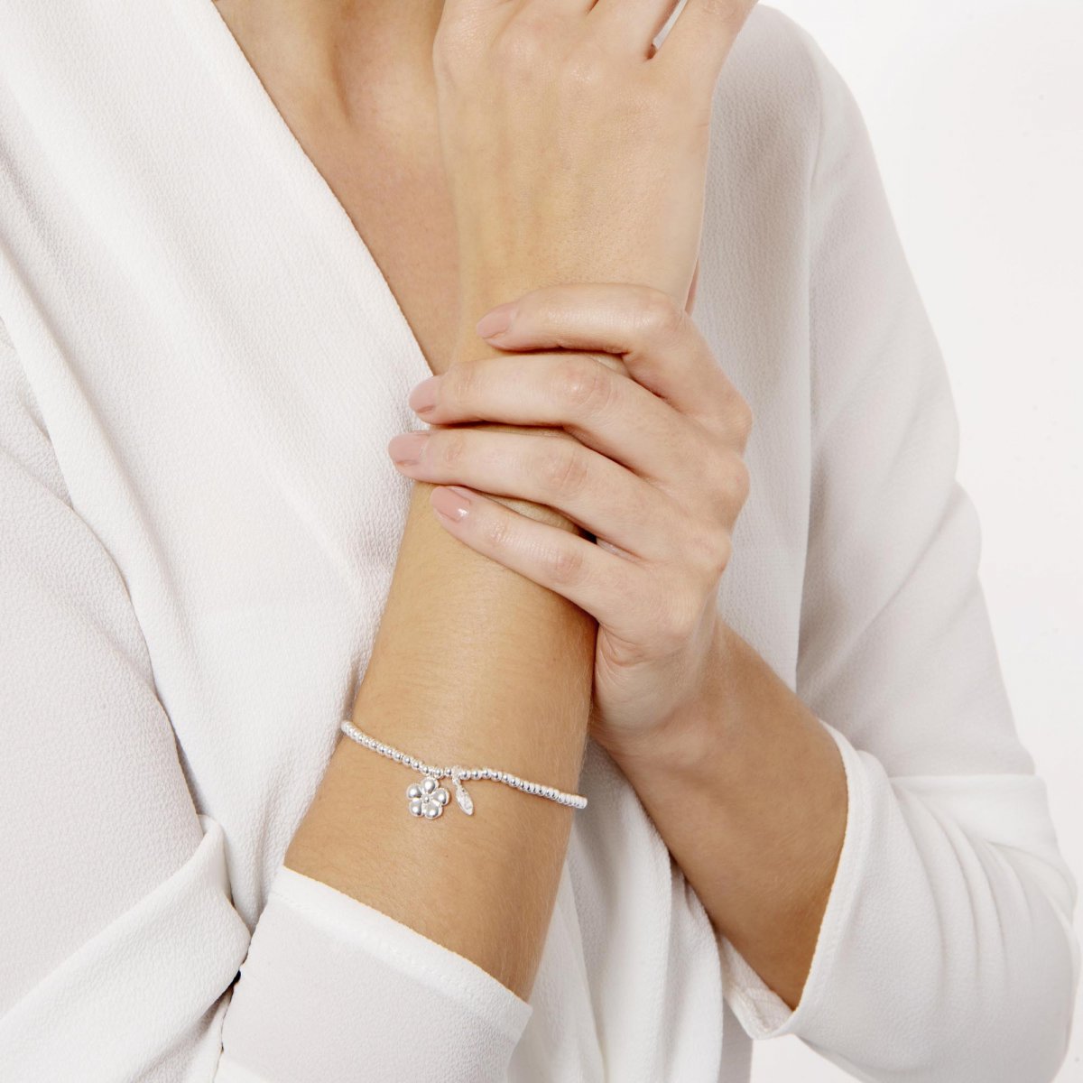 Joma Jewellery A Little Wonderful Nana Bracelet - Flower - More Than Just a Gift | Narborough Hall