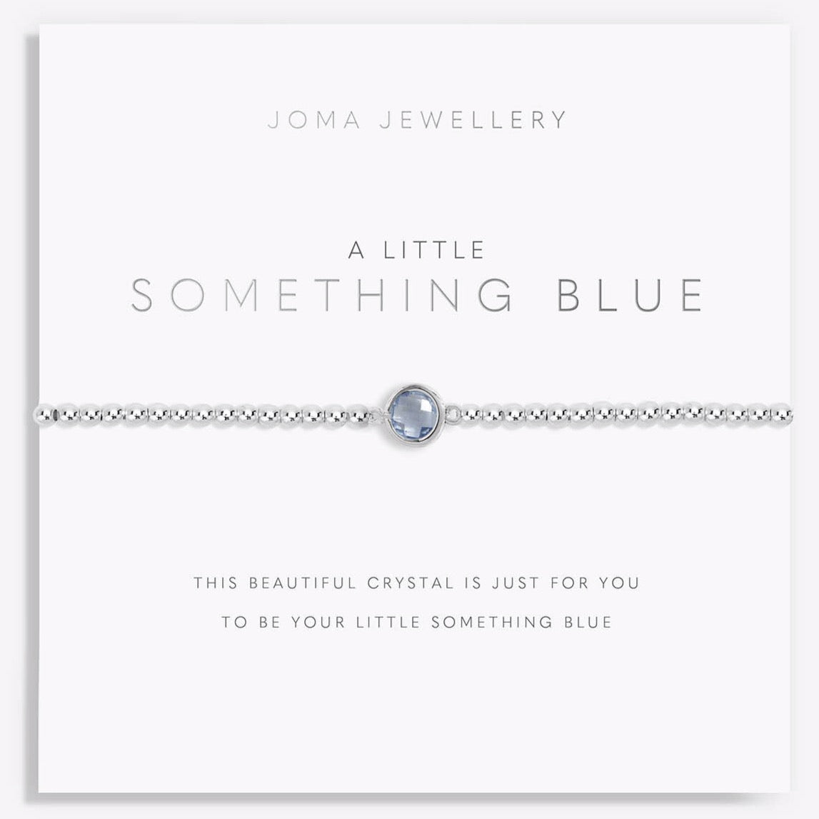 Joma Jewellery a little Something Blue Bracelet - crystal - More Than Just a Gift | Narborough Hall