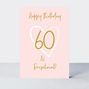 Wonderful You Age 60 Card - Foil - More Than Just a Gift | Narborough Hall