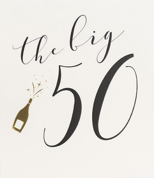 Orchid The Big 50 Card - More Than Just a Gift | Narborough Hall